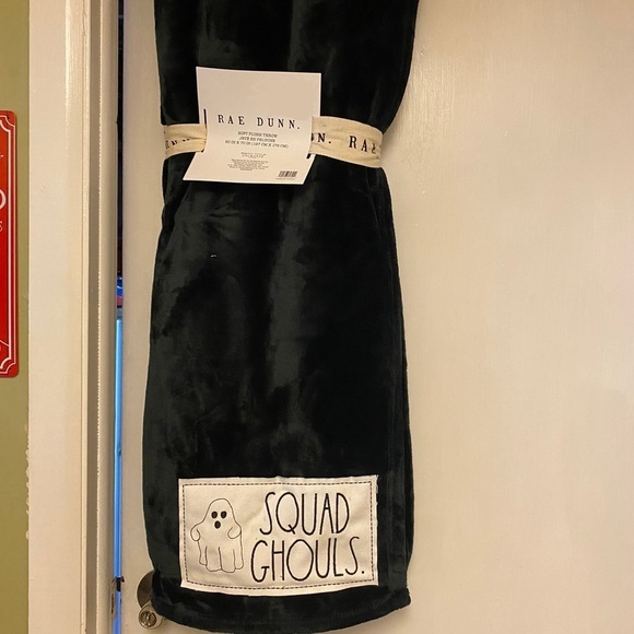 Rae Dunn Other - RAE DUNN-Halloween Blanket “Squad Ghouls”👻
